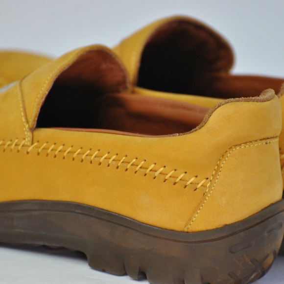 Bally Women's Moccasins in Vibrant Yellow - Picture 5 of 13